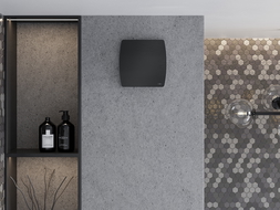 Mexen AXS 150 kúpeľňový ventilátor s vlhkostným senzorom, čierny - W9601-150H-70