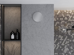 Mexen AXR 100 kúpeľňový ventilátor, strieborný - W9602-100-11