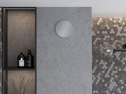 Mexen AXR 100 kúpeľňový ventilátor so senzorom vlhkosti, strieborný - W9602-100H-11
