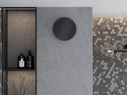 Mexen AXR 150 kúpeľňový ventilátor so snímačom vlhkosti, čierny - W9602-150H-70