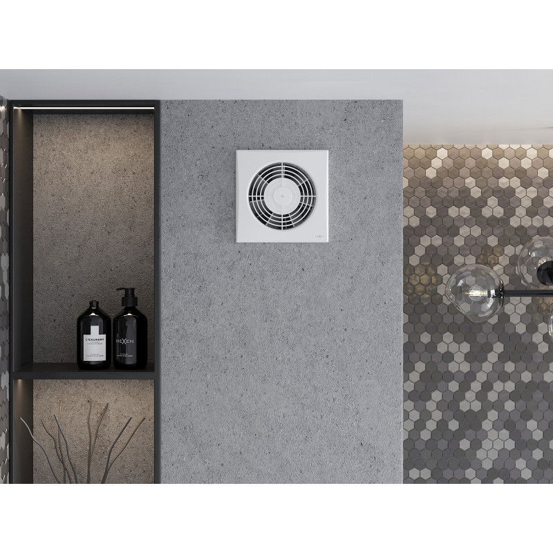 Mexen WXS 150 ventilátor do kúpeľne, biely - W9606-150-00