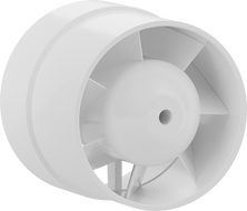 Mexen ZXR 100 potrubový ventilátor do kúpeľne, biely - W9607-100-00