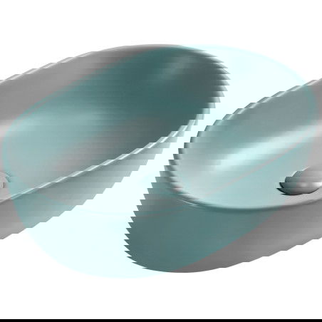 Mexen Viki umývadlo na dosku 48 x 35 cm, svetlozelená matná - 21054848