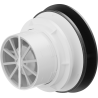 Mexen AXR 100 kúpeľňový ventilátor so snímačom vlhkosti, čierny - W9602-100H-70