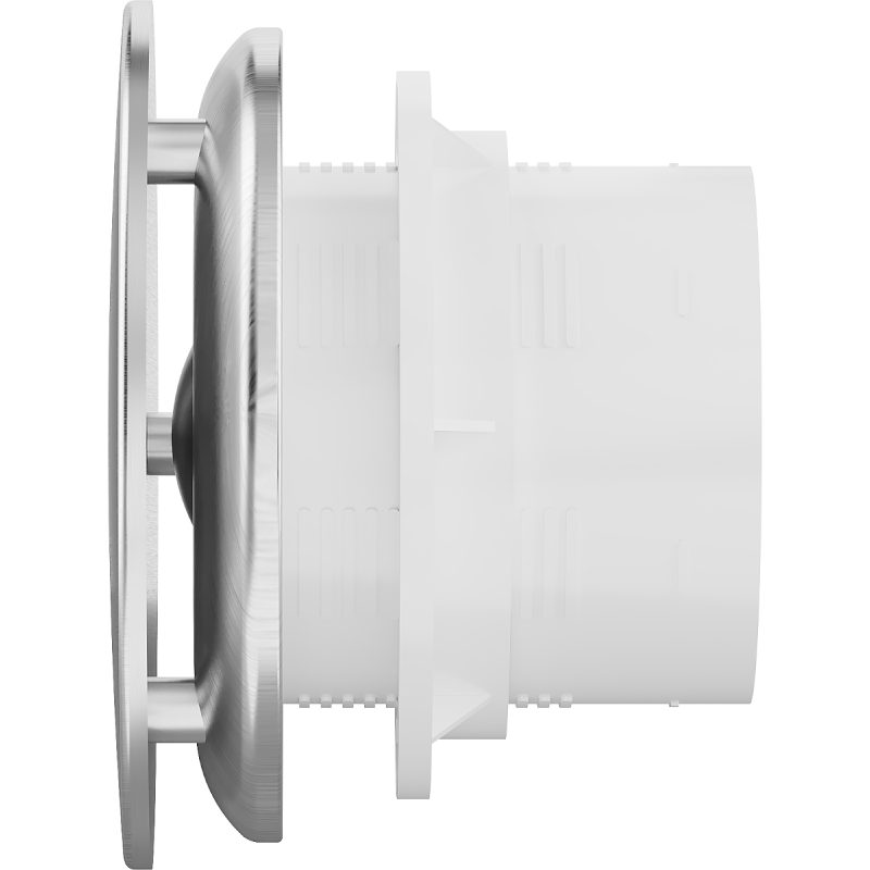 Mexen AXR 100 kúpeľňový ventilátor s časovačom, strieborný - W9602-100T-11