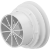 Mexen AXR 150 kúpeľňový ventilátor so snímačom vlhkosti, biely - W9602-150H-00