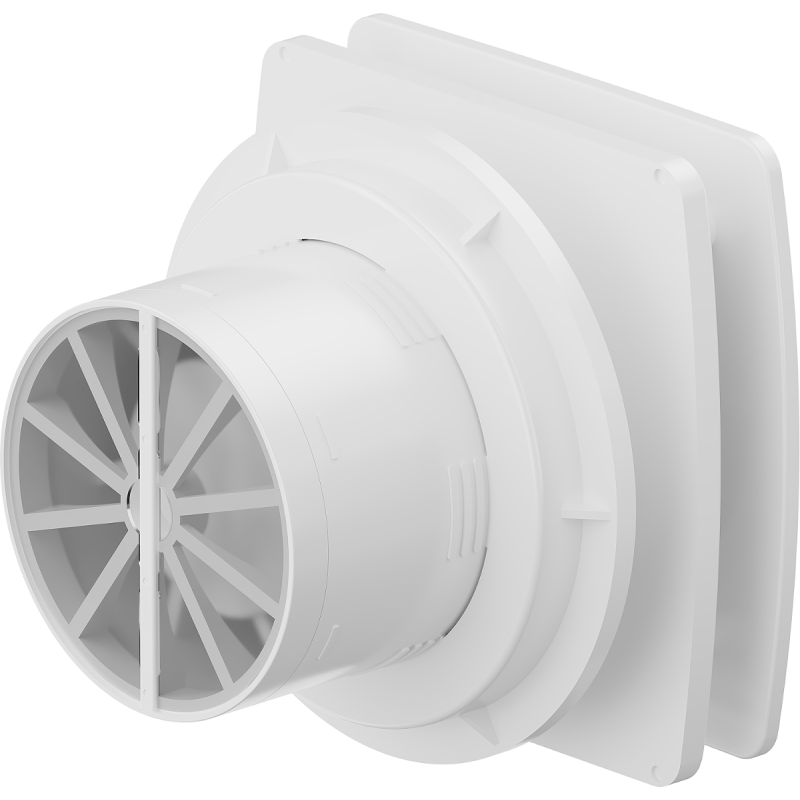 Mexen AXS 100 kúpeľňový ventilátor, biely - W9601-100-00