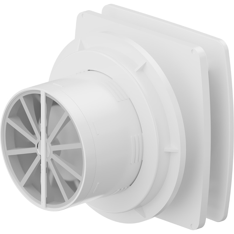 Mexen AXS 100 kúpeľňový ventilátor so senzorom pohybu, časovač, biely - W9601-100S-00