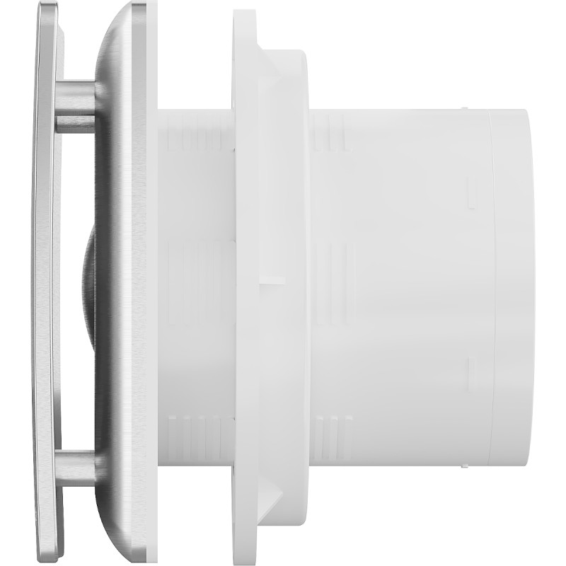 Mexen AXS 100 kúpeľňový ventilátor s vlhkostným senzorom, strieborný - W9601-100H-11