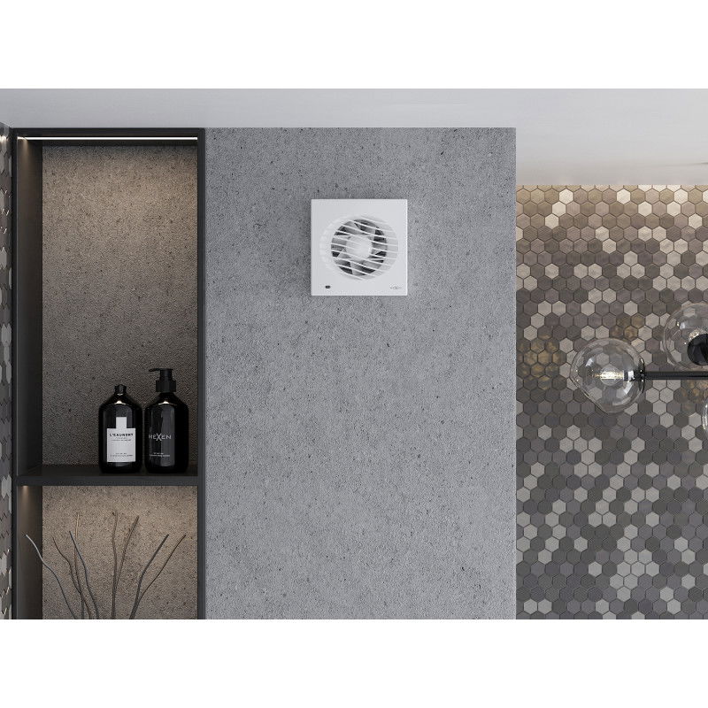 Mexen DXS 100 kúpeľňový ventilátor, biely - W9603-100-00
