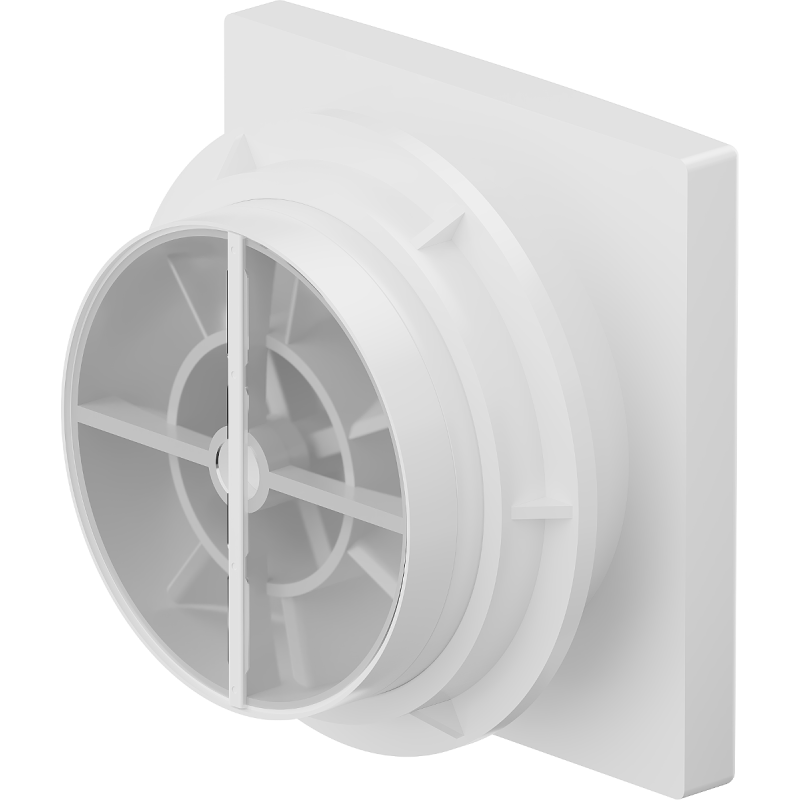 Mexen DXS 120 ventilátor do kúpeľne, biely - W9603-125-00