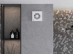 Mexen DXS 120 ventilátor do kúpeľne, biely - W9603-125-00