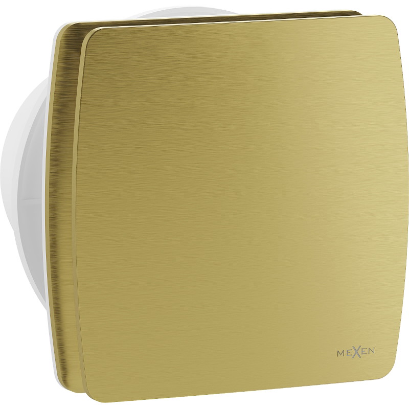 Mexen AXS 100 ventilátor kúpeľňový so senzorom vlhkosti, zlatý - W9601-100H-50