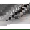 Mexen Velar posúvacie sprchové dvere 140 cm, Priehľadné, Chrómová - 871-140-000-01-01