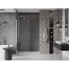 Mexen Velar posuvné sprchové dvere 140 cm, transparentné, chróm - 871-140-000-01-01