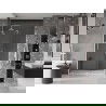 Mexen Velar posúvacie sprchové dvere 140 cm, Priehľadné, Biele - 871-140-000-01-20