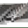 Mexen Velar posúvacie sprchové dvere 140 cm, Priehľadné, Biele - 871-140-000-01-20