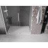 Mexen Velar posuvné sprchové dvere 150 cm, transparentné, biele - 871-150-000-01-20