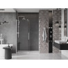 Mexen Velar posuvné sprchové dvere 150 cm, priehľadné, biele - 871-150-000-01-20