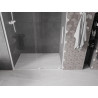 Mexen Velar posuvné sprchové dvere 160 cm, transparentné, biele - 871-160-000-01-20