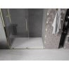 Mexen Velar posuvné sprchové dvere 160 cm, transparentné, zlaté - 871-160-000-01-50