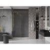 Mexen Velar posuvné sprchové dvere 160 cm, transparentné, zlaté - 871-160-000-01-50