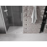 Mexen Velar posuvné sprchové dvere 100 cm, priehľadné, biele - 871-100-000-01-20