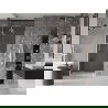 Mexen Velar posúvacie sprchové dvere 120 cm, Priehľadné, Biele - 871-120-000-01-20
