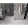 Mexen Velar posuvné sprchové dvere 110 cm, priehľadné, zlaté - 871-110-000-01-50