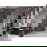 Mexen Velar posuvné sprchové dvere 110 cm, transparentné, zlaté brúsené - 871-110-000-01-55