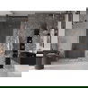 Mexen Velar posúvacie sprchové dvere 120 cm, Priehľadné, kefovaná meď - 871-120-000-01-65