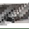 Mexen Velar posúvacie sprchové dvere 120 cm, Priehľadné, Čierne - 871-120-000-01-70