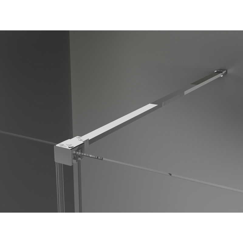 Mexen Velar posuvné sprchové dvere 150 cm, transparentné, chróm - 871-150-000-01-01