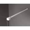 Mexen Velar posuvné sprchové dvere 140 cm, transparentné, biele - 871-140-000-01-20