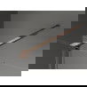 Mexen Velar posúvacie sprchové dvere 150 cm, Priehľadné, Zlatoružová - 871-150-000-01-60