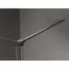 Mexen Velar posuvné sprchové dvere 140 cm, transparentné, brúsená gun gray - 871-140-000-01-66