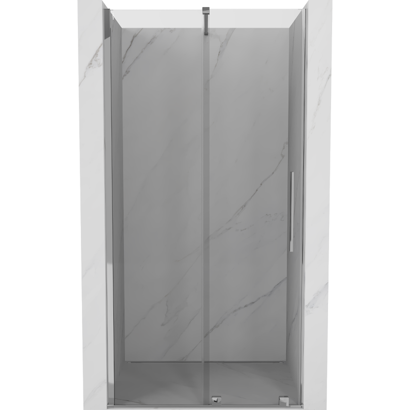 Mexen Velar posúvacie sprchové dvere 120 cm, Priehľadné, Chrómová - 871-120-000-01-01
