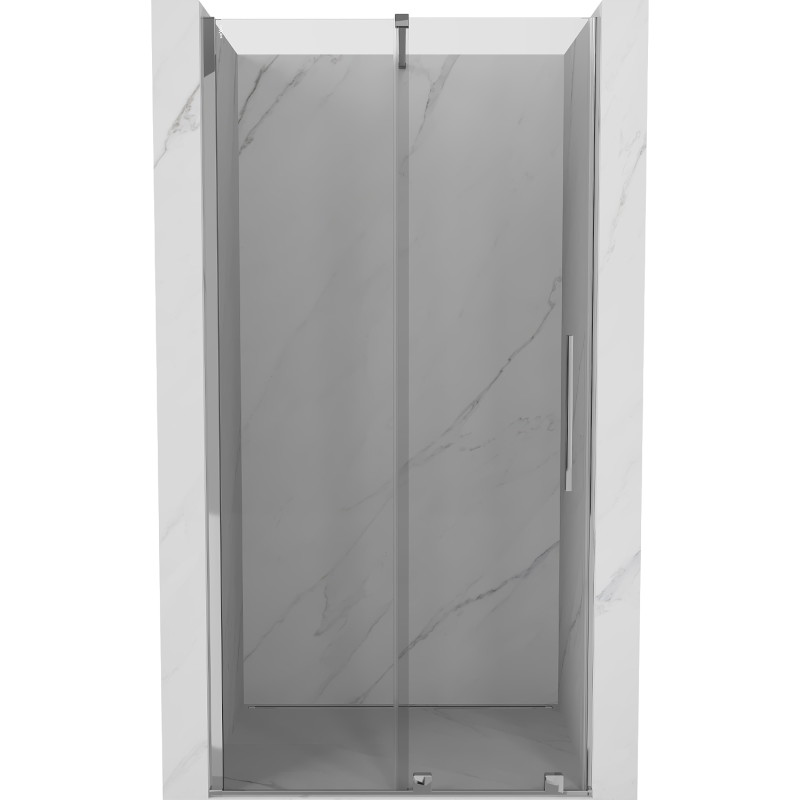 Mexen Velar posuvné sprchové dvere 120 cm, priehľadné, chróm - 871-120-000-01-01
