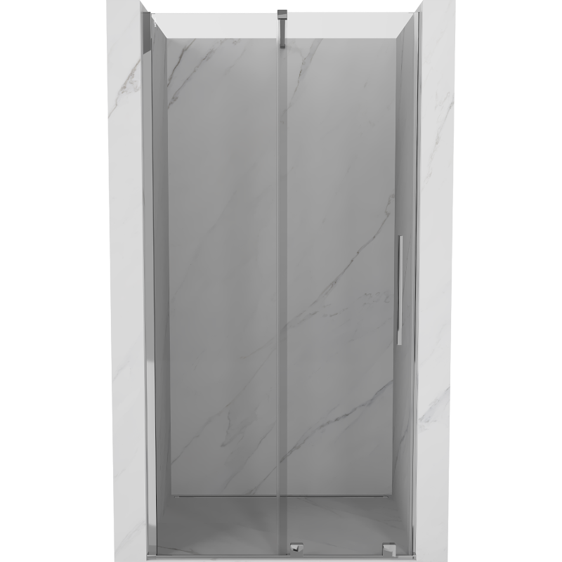 Mexen Velar posuvné sprchové dvere 120 cm, transparentné, chróm - 871-120-000-01-01