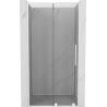 Mexen Velar Posuvné sprchové dvere 100 cm, transparentné, biele - 871-100-000-01-20