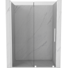 Mexen Velar posuvné sprchové dvere 140 cm, transparentné, biele - 871-140-000-01-20