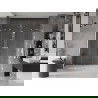 Mexen Velar Duo sprchové dvere posuvné 180 cm, transparentné, chróm - 871-180-000-02-01