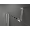 Mexen Velar Duo posuvné sprchové dvere 170 cm, transparentné, chróm - 871-170-000-02-01