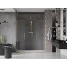 Mexen Velar Duo posuvné sprchové dvere 170 cm, priehľadné, zlaté - 871-170-000-02-50
