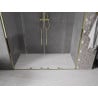 Mexen Velar Duo posuvné sprchové dvere 170 cm, transparentné, zlaté - 871-170-000-02-50