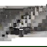 Mexen Velar Duo sprchové dvere posuvné 180 cm, transparentné, zlaté - 871-180-000-02-50