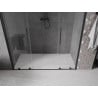 Mexen Velar Duo posuvné sprchové dvere 180 cm, priehľadné, čierne - 871-180-000-02-70
