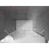 Mexen Velar Duo posuvné sprchové dvere 140 cm, transparentné, chróm - 871-140-000-02-01