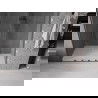 Mexen Velar Duo posúvacie sprchové dvere 160 cm, Priehľadné, gun gray kefovaný - 871-160-000-02-66
