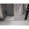Mexen Velar posuvné sprchové dvere 100 cm, transparentné, ružové zlato - 871-100-000-01-60